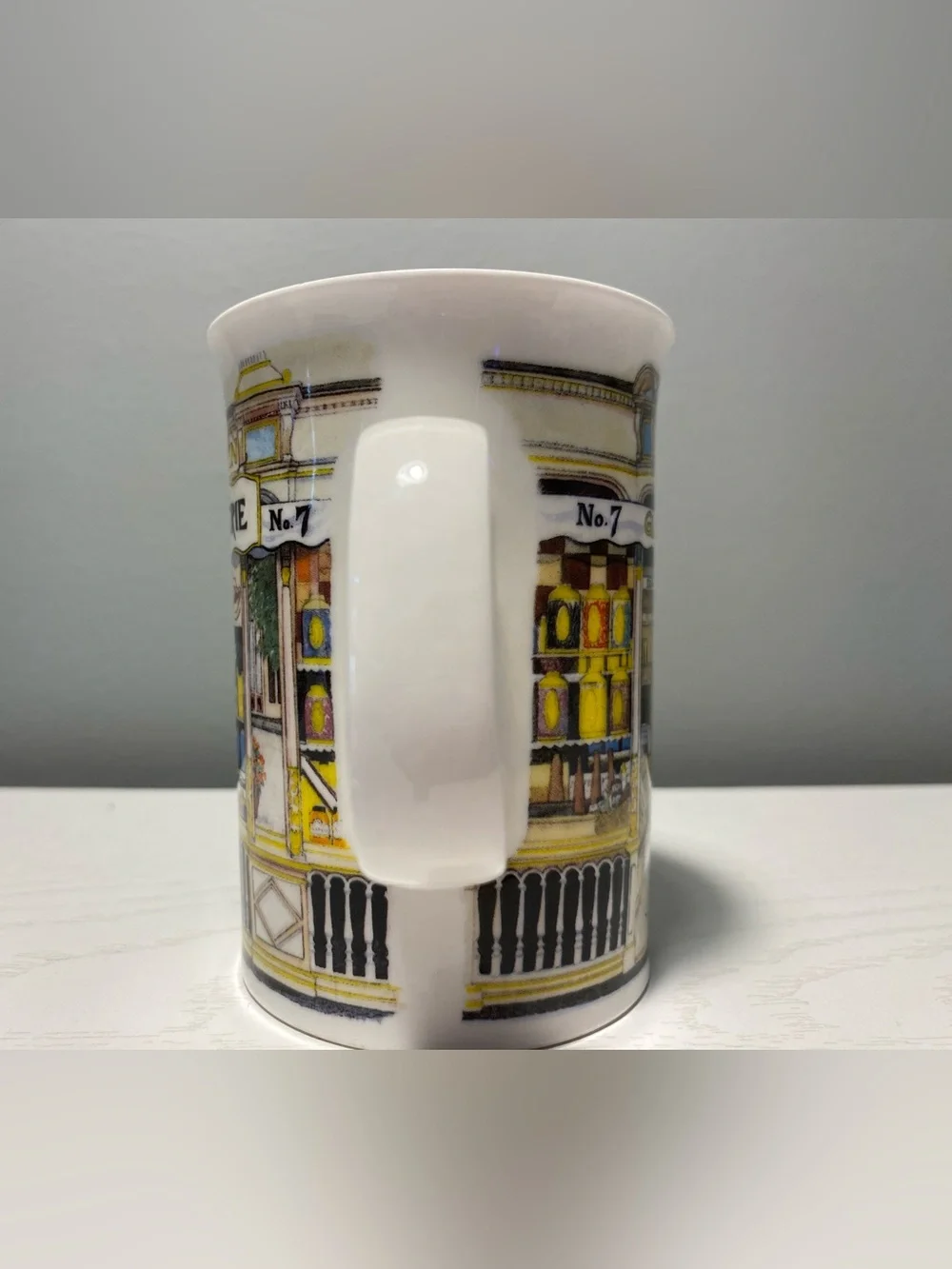 Au Coin De La Rue Richard Partis Mug Dunoon